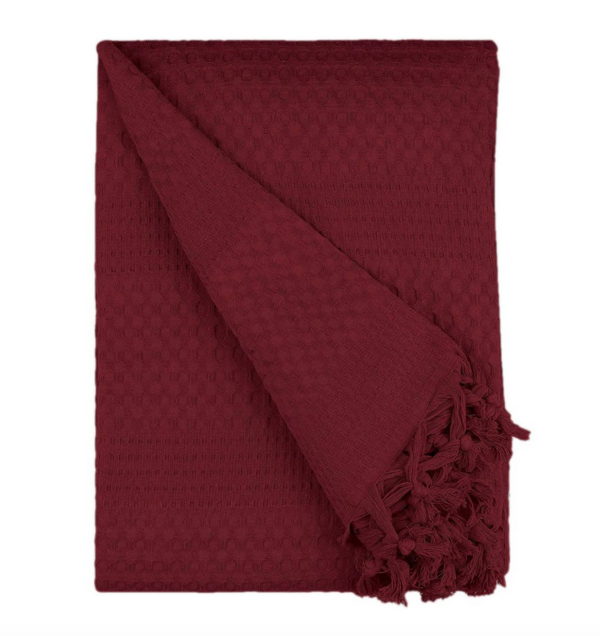 BOHORIAÂ® voodikate vahvelkangast The Urban Loft "Mahogany" 220x240cm
