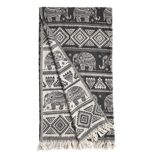 BOHORIAÂ® Bali voodikate "Elephant " 240x220cm - Image 2
