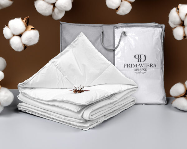 Primaviera Deluxe puuvillane suvetekk Percale Cotton Touch, valge - Image 8